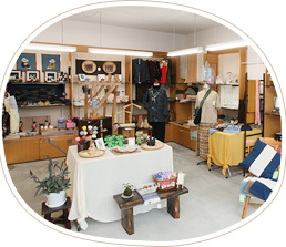 作品販売スペース